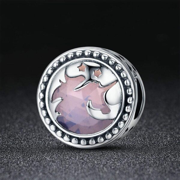 Solid 925 Sterling Silver Fairytale Unicorn Charm - Image 4