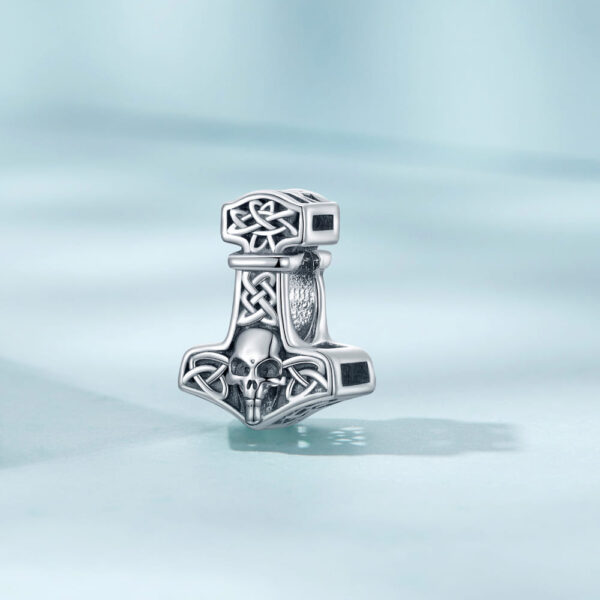 Solid 925 Signature Silver Pirate's Missing Anchor Charm - Image 6