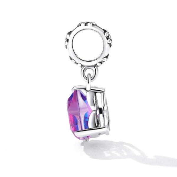 Solid 925 Signature Silver Love In The Galaxy Charm - Image 3