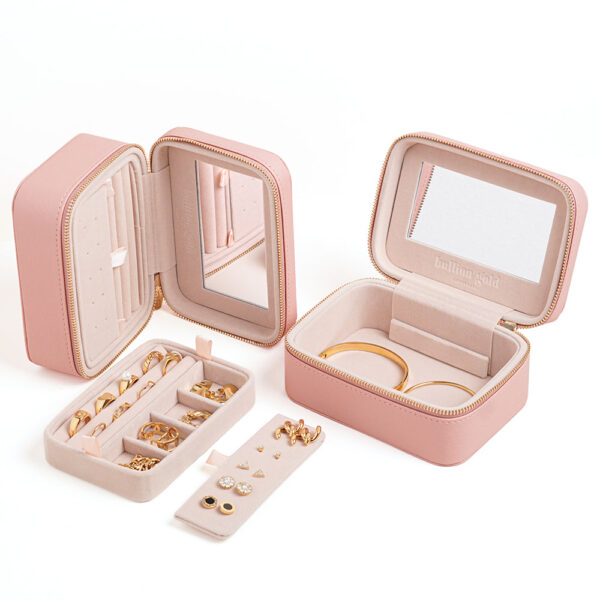 Bullion Gold Blush Jewellery Box - Image 2