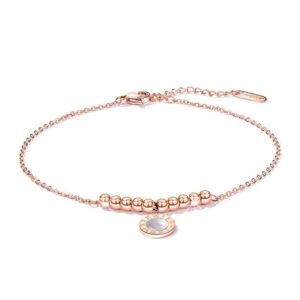 Oyster Shell Charm Anklet