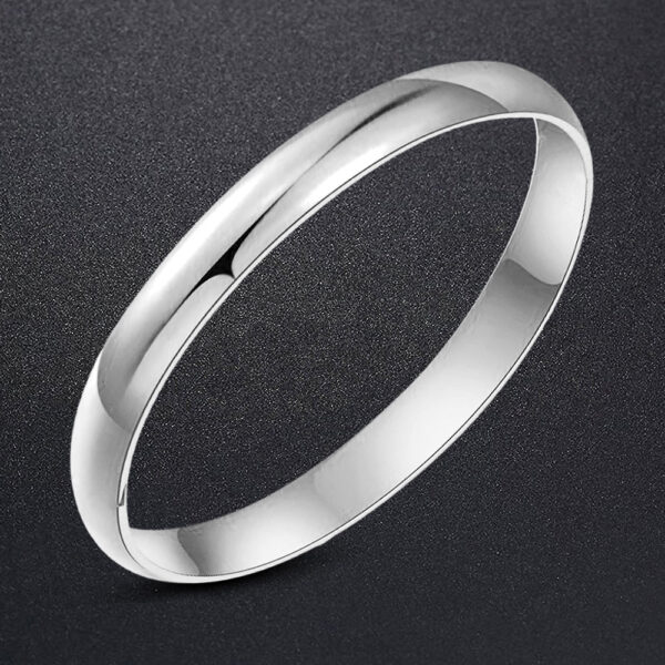Large Bangle White Gold - Image 2