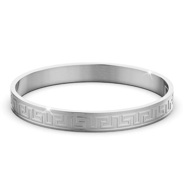 Leonardo Bangle White Gold - Image 2