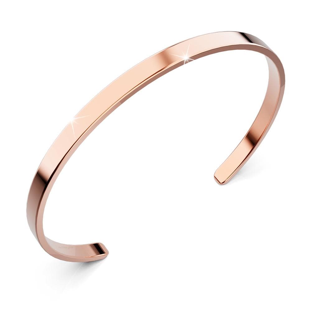 Avenue Classic Cuff Bangle Rose Gold