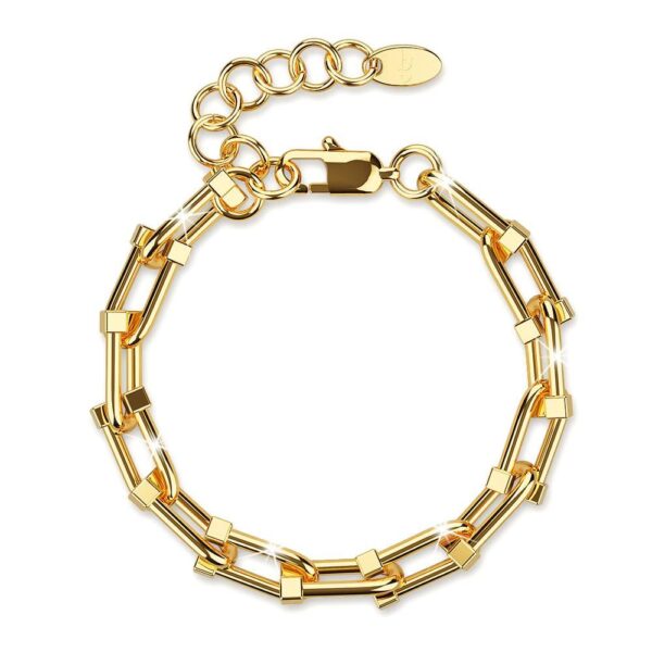 Bullion Gold Urban U-Link Hardwear Bracelet in Gold