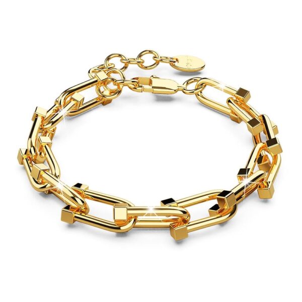 Bullion Gold Urban U-Link Hardwear Bracelet in Gold - Image 2