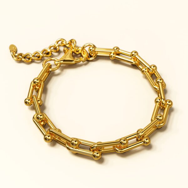 U-Link Chain Bracelet - Image 3