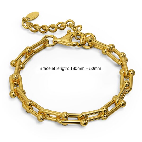 U-Link Chain Bracelet - Image 4