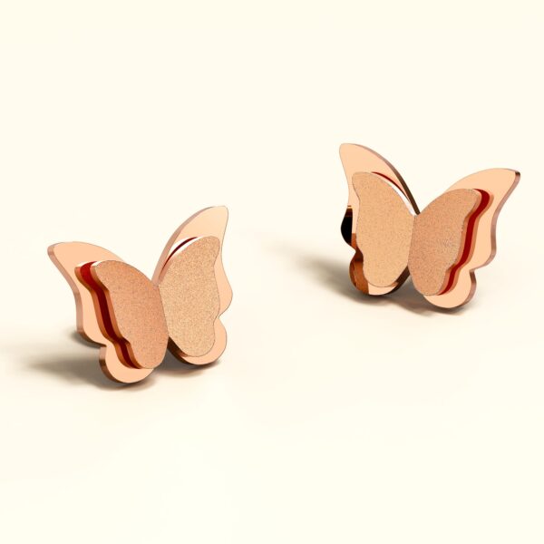 Exquisite Butterfly Earrings - Image 2