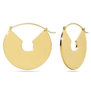 Grande Gold Hoop Earrings