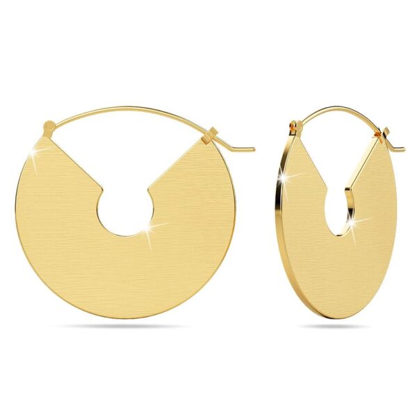 Grande Gold Hoop Earrings