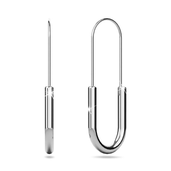 Havana White Gold Dangle Earrings