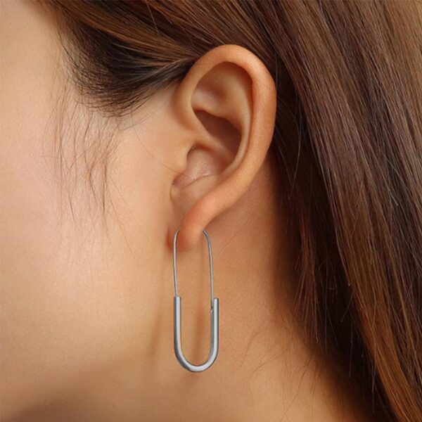 Havana White Gold Dangle Earrings - Image 4