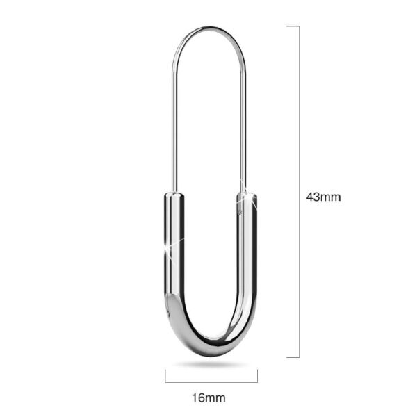 Havana White Gold Dangle Earrings - Image 5