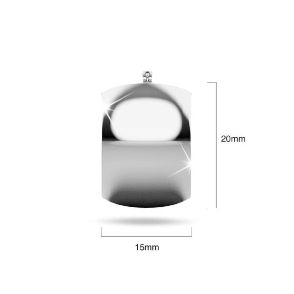 Hannah White Gold Hoop Earrings - Image 6