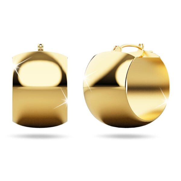 Hannah Gold Hoop Earrings