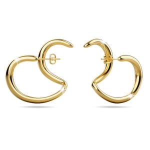 Double The Fun Gold Hoop Earrings