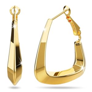 Kendra Gold Hoop Earrings