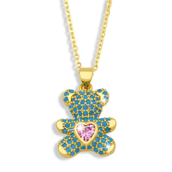 Love Stories Little Bear Pendant Necklace