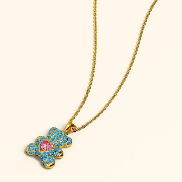 Love Stories Little Bear Pendant Necklace - Image 3