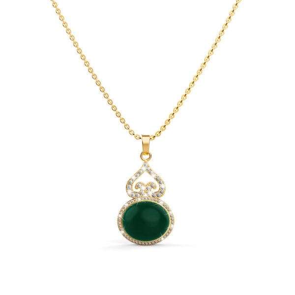 Jadial Gold Layered Stainless Steel Necklace