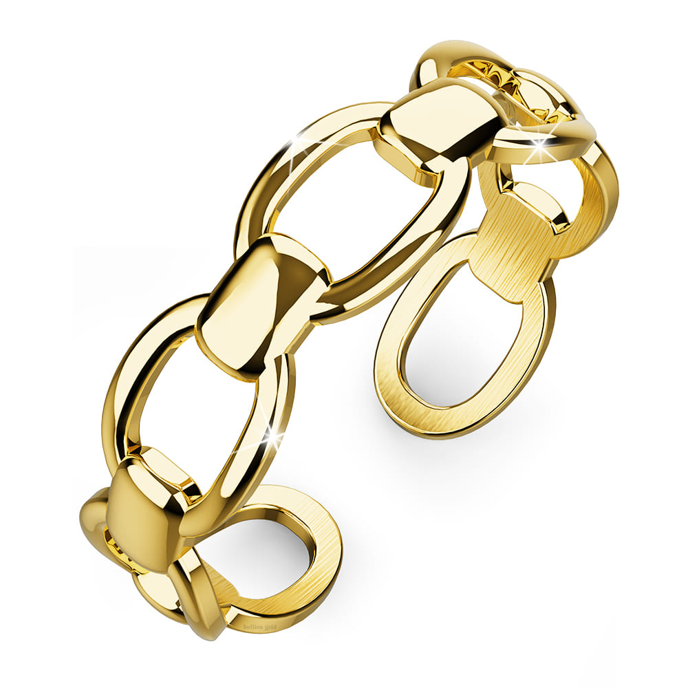 Adjustable Imperial Chain Link Ring in Gold
