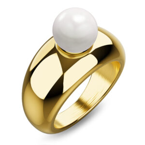 Pearl of the Sirens Gold Layered Ring