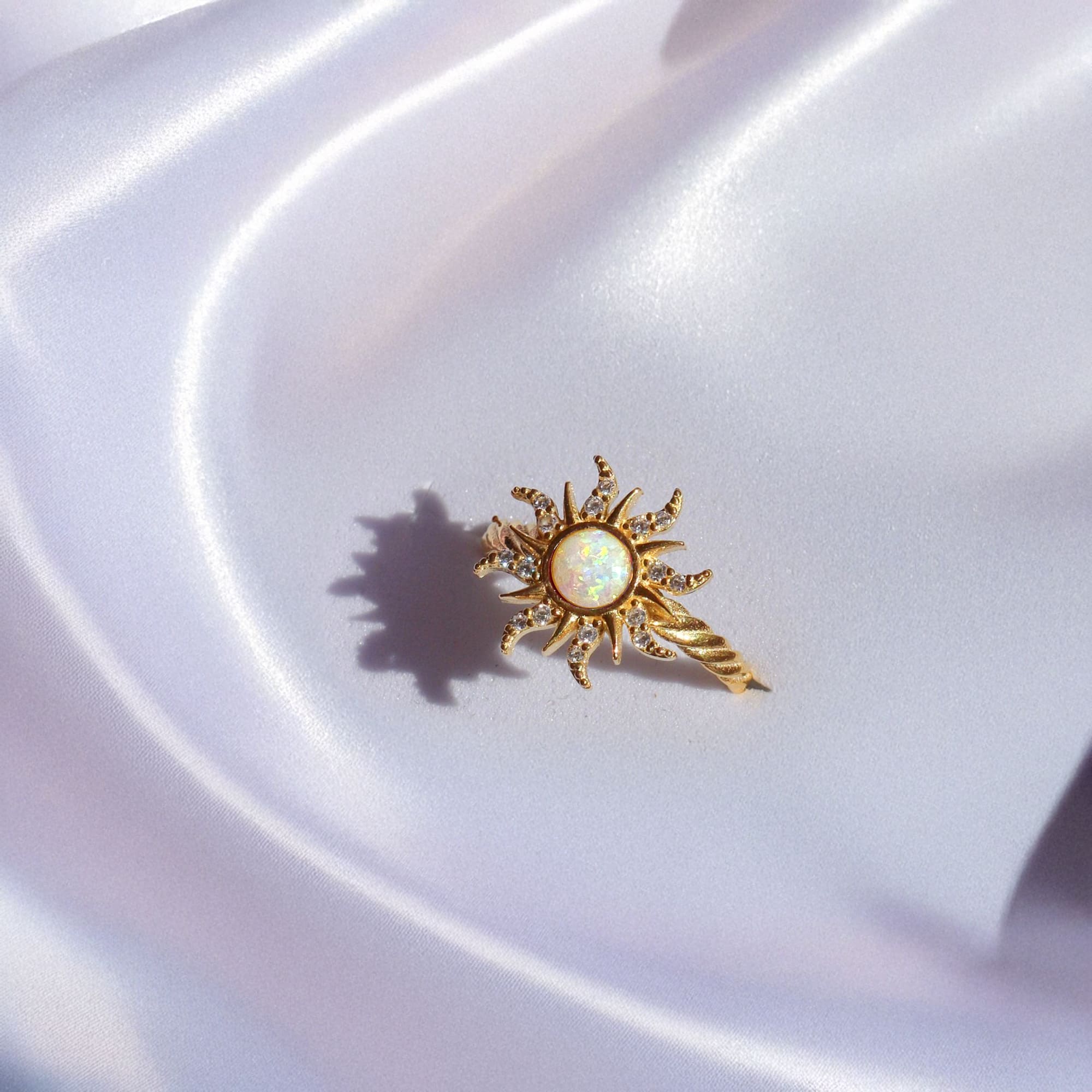 Celestial Opal Sun Ring - Image 5