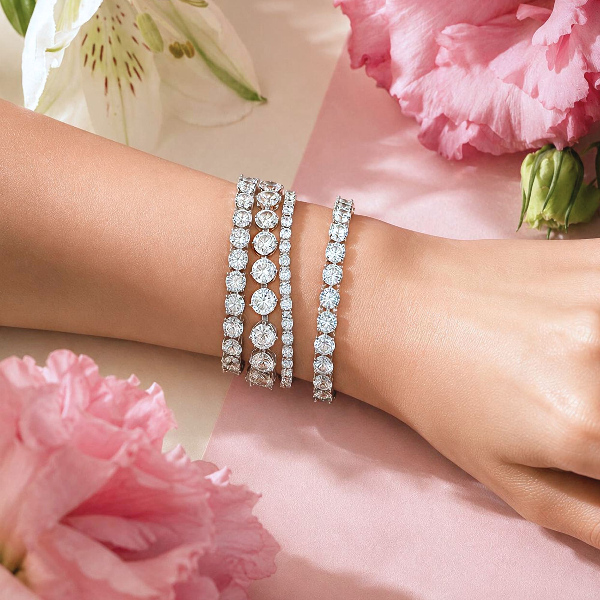 Marilyn M Tennis Bracelet - Image 4