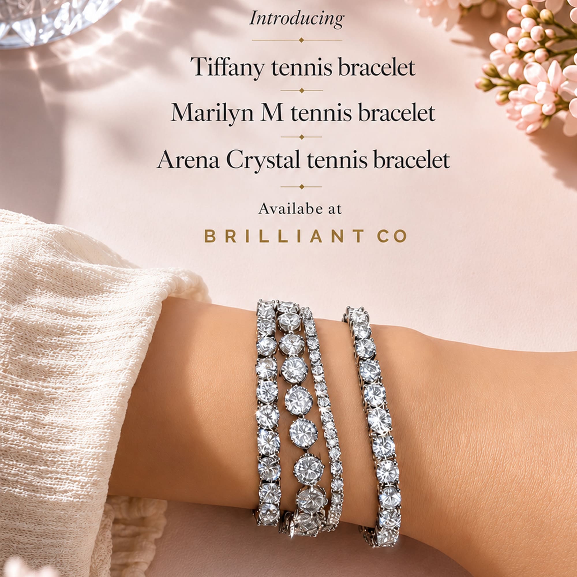 Marilyn M Tennis Bracelet - Image 5