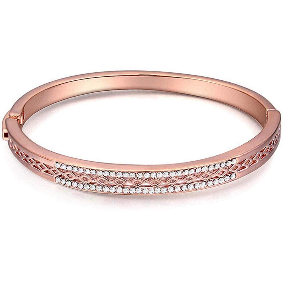 Destiny Bangle Embellished with SWAROVSKI® Crystals