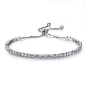 Micah Tennis Bracelet Embellished with SWAROVSKI® Crystals