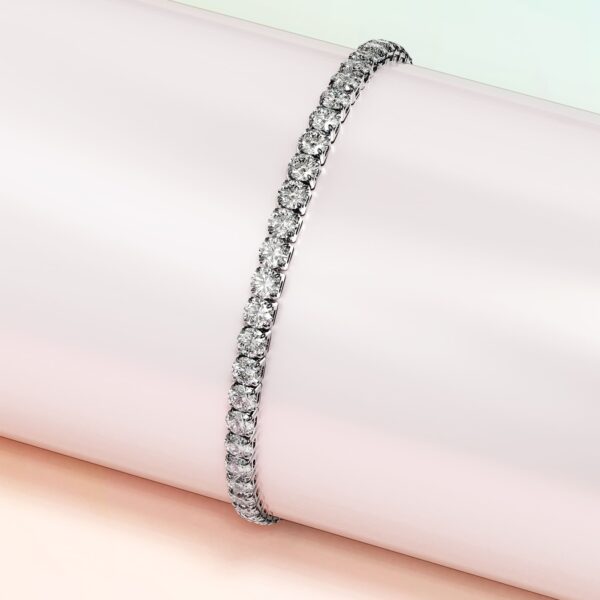 Micah Tennis Bracelet Embellished with SWAROVSKI® Crystals - Image 2