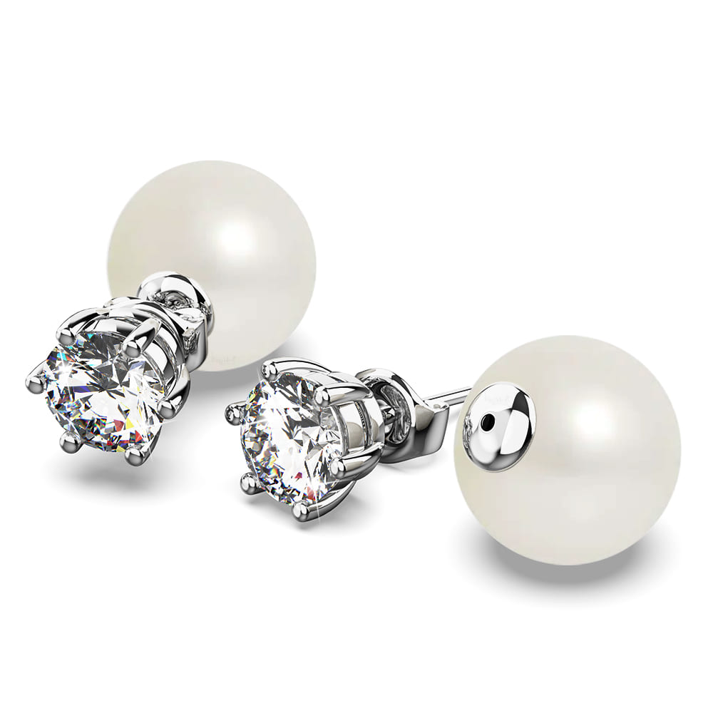 Crystal Bubble Studs Embellished with SWAROVSKI® Crystals - Image 2