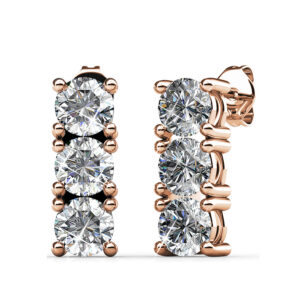 Crystal Tower Brilliance Earrings Embellished with SWAROVSKI® Crystals
