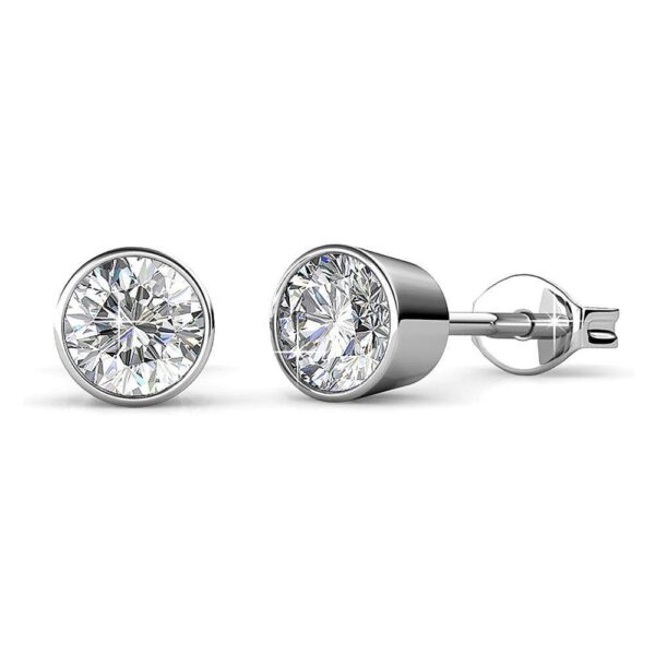 Boxed 7 Pairs Stud Earrings Set Embellished with SWAROVSKI® Crystals - Image 2