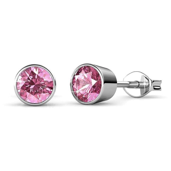 Boxed 7 Pairs Stud Earrings Set Embellished with SWAROVSKI® Crystals - Image 4