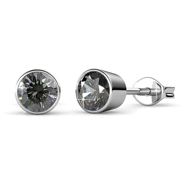 Boxed 7 Pairs Stud Earrings Set Embellished with SWAROVSKI® Crystals - Image 5