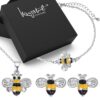 Bumblebee Crystal Jewellery Set