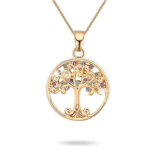 Boxed Acacia Tree Necklace and Earrings Set - Image 2