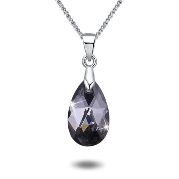 Cerelia Necklace and Earrings Set Embellished with SWAROVSKI® Crystals - Image 2