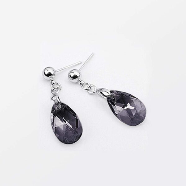Cerelia Necklace and Earrings Set Embellished with SWAROVSKI® Crystals - Image 4