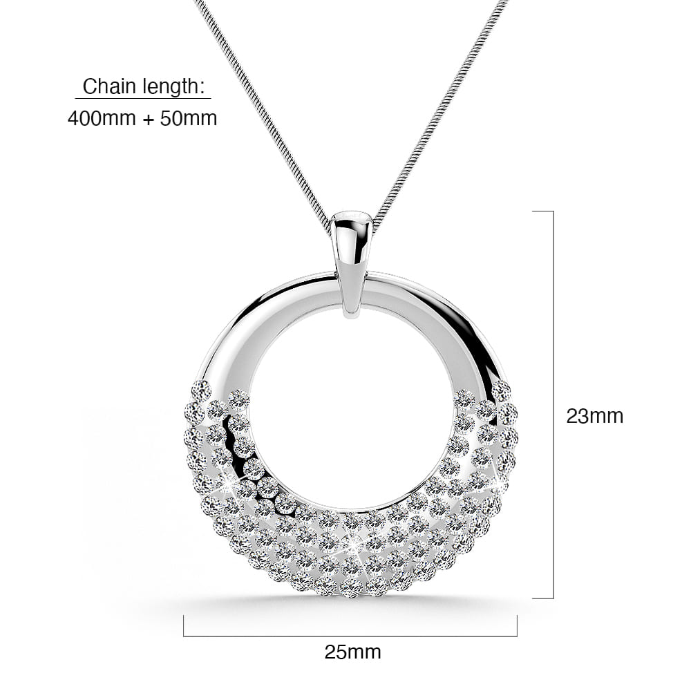 Hola Necklace Embellished with SWAROVSKI® Crystals - Image 6