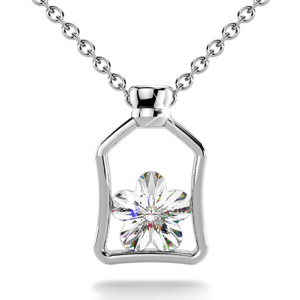 Cutie Star Necklace Embellished with Clear SWAROVSKI® Crystals