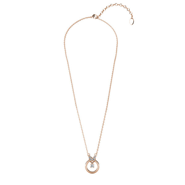 A Thousand Butterfly Necklace Embellished with Crystals from SWAROVSKI® in Rose Gold - Image 3