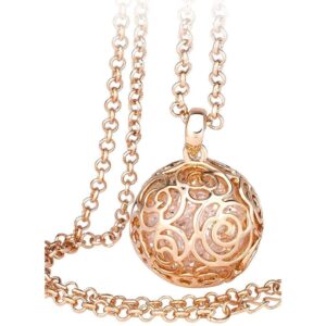 Spherical Long Necklace Embellished with SWAROVSKI® Crystals