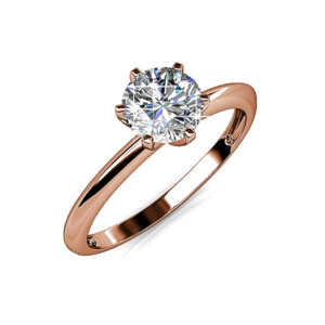 One In A Million Solitaire Ring Embellished with SWAROVSKI® Crystals