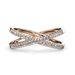 Synergy Ring Embellished with SWAROVSKI® Crystals