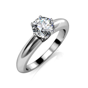 Jewel In The Palace Solitaire Ring Embellished with SWAROVSKI® Crystals