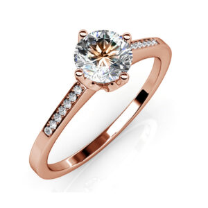 Covenant Ring Embellished with SWAROVSKI® Crystals